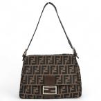 フェンディ ズッカ柄 マンマバケット ショルダーバッグ Aランク fe7872cc