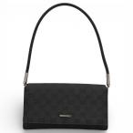 ショッピングＧＧキャンバス グッチ GGキャンバス ショルダーバッグ ブラック Aランク gu2136er