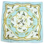 ショッピングエルメス エルメス カレ90 スカーフ LA CLE des CHAMPS 自由の天地への鍵 Aランク he3215dd