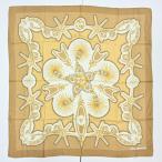 ショッピングエルメス エルメス カレ90 Les Eperons 馬具柄 スカーフ Aランク he3311aa