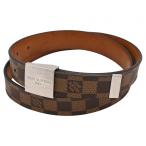 [ б/у ] Louis Vuitton Damier гибрид сельдерея и салата -rukya Revell toLV Logo Brown серебряный металлические принадлежности B разряд lv2311cc