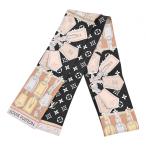 [ б/у ] Louis Vuitton частота - монограмма Comfi электронный .ru шарф палантин шелк LV A разряд lv4418gg