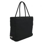 プラダ ロゴプレート ナイロン トートバッグ ブラック Bランク pr8918sv