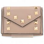 ヴァレンティノ ロックスタッズ 三つ折り財布 Aランク va9909vd