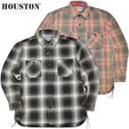 HOUSTON ヒューストン シャツ 41252VW VINTAGE OMBRE CHECK VIYELLA SHIRT ビンテージオンブレーチェックビエラシャツ