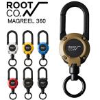 ショッピングキーホルダー ROOT CO. GRAVITY MAGREEL 360 カラビナ キーホルダー おしゃれ リール マグネット内蔵ホルダー ルートコー 伸びる アウトドア 登山 キャンプ 釣り メンズ