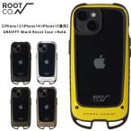 root co ルートコー iPhone13 iPhone14 iPhone15兼用 GRAVITY Shock Resist Case +Hold. 耐衝撃 アウトドア クリアケース GSH-4386
