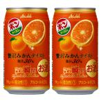 アサヒ 果実の瞬間 贅沢みかんテイスト 果汁30% 3% 350ml(1ケース/24本入り)(1)○