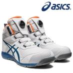 ショッピングアシックス 安全靴 アシックス(asics)  安全靴 ウィンジョブ CP214 TS Boa 1271A056.020 カラー：グラシアグレー×グランドシャーク 作業靴・ハイカット・BOAタイプ 【在庫有り】