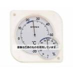 エンペックス気象計  シュクレmidi温・湿度計76×75×13mm35g(ブリスター)クリアホワイト TM-5601 入数：1個