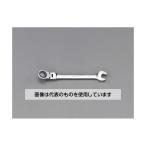 エスコ EA684RC-10 10mm ラチェット片目片口スパナ(首振型)