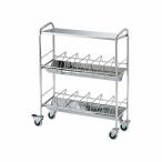 アズワン(AS ONE) カルテワゴン(筆記台付き・平板タイプ) 60F-NS