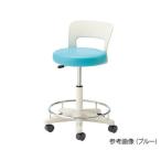 アズワン(AS ONE) メディカルソフトスツール ハイタイプ・背付き・リングなし 510×670mm ピンク CA-16RL-Z