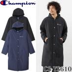 ショッピングベンチコート 特別価格 Champion チャンピオン ベンチコート C3-YS610 フリーサイズ 男女兼用 ロングコート 撥水 防寒 スポーツ観戦 部活 通学 【在庫有り】