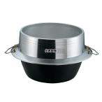 アルミイモノ 豊年釜 (カン付) 32cm 17L 釜上:φ319・ツバ:φ420  炊飯器/スープジャー No.0148200