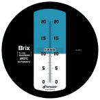 濃度計 MASTER-20 αシリーズ 自動補正・防水機能付き 手持チ屈折計 32×34×H207  濃度計 他 No.5001300
