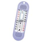 ワンタッチ式 最高・最低温度計 D-11 72701 37×30 温度計  No.6620220