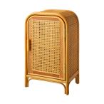 天然籐かごめ編みキャビネット[04592