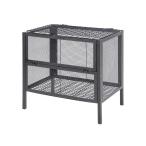  вынимание и вкладывание легко сетка мусорка | мусорная корзина сверху открытие передний открытие емкость 160L стальной наружный мусор .. сборник сложенный 