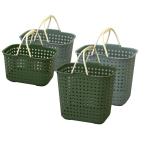  можно выбрать 2 вид! flat мир точка корзина . type * глубокий type | точка корзина сделано в Японии корзина корзина для белья пластик ручка имеется .. корзина "дышит" сетка 