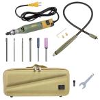 ◆キソパワーツール プロクソン (PROXXON) ミニルーターMM100 フレキシブルシャフト&各種ビット・収納ケース付き No.28525-SK-F