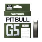 シマノ PEライン ピットブルG5 LD-M51U 150m 0.8号 スティールグレイ 4969363516077