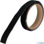 ■TRUSCO マジックテープ[[R下]]TMSDシリーズ ループのみ 16mm×1m 黒 TMSD162BK(1160622)