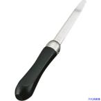 ■TKG 18-8黒柄本職用蛤むき BKI29(1392651)[送料別途お見積り][法人限定][掲外取寄]