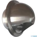 ■TRUSCO ステン丸型フード付ガラリ 100mm GRSUS100(3803463)