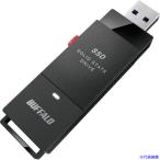 ■BUFFALO 【次回納期未定】 USB3.2(Gen1) ポータブルSSD 1.0TB スティック型 SSDPUT1.0U3BKC(4298372)