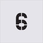 #IM stencil 6 знак размер 100×65mm AST48(4341384)