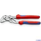 ■KNIPEX プライヤーレンチ コンフォートハンドル クロムメッキ クロムメッキ 180mm 8605180(4469283)