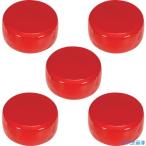 #TRUSCO массовая закупка fe свет поли amido магнит Φ18 красный 5 штук TFP185R(4894481)
