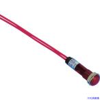 ■サカヅメ LED表示灯 DA−8FL (AC/DC200V接続) Φ8 赤 DA8FLACDC200VR(4957385)