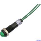 ■サカヅメ LED表示灯 DA−10MPBL (AC/DC100V接続)Φ10緑 DA10MPBLACDC100VG(7887922)