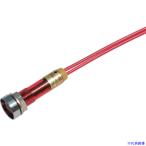 ■サカヅメ LED表示灯 DA−8FL−2 (AC/DC200V接続) Φ8 赤 DA8FL2ACDC200VR(7888392)