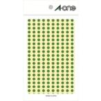 #3M A-one [[TM сверху ]] цвет этикетка круглый 5mmΦ зеленый (9 листов входит ) 07063(8066582)