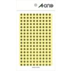 #3M A-one [[TM сверху ]] цвет этикетка круглый 5mmΦ золотой (6 листов входит ) 07071(8066590)