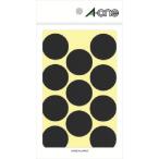 #3M A-one [[TM сверху ]] цвет этикетка круглый 30mmΦ чёрный (14 листов входит ) 07239(8066600)