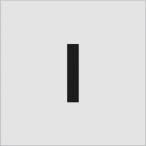 #IM stencil I знак размер 100×65mm ASTI10065(8186093)