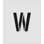 #IM stencil W знак размер 150×95mm ASTW15095(8186140)