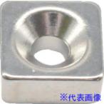 #TRUSCO Neo Jim квадратная форма магнит тарелка винт дыра есть 10mmX10mmX4mm M3 1 штук T10K04M3(8364800)