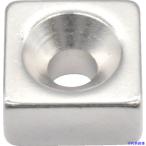 #TRUSCO Neo Jim квадратная форма магнит тарелка винт дыра есть 10mmX10mmX5mm M3 1 штук T10K05M3(8364801)