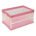  Gifu пластик промышленность складной container крышка нет 40L прозрачный розовый CB-S41NRL PTM