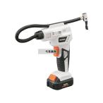 アイリスオーヤマ JAC10 517105 充電式エアコンプレッサー 10.8V ホワイト