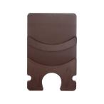 アズワン(AS ONE) 杖・傘かけ スティックラバー ブラウン