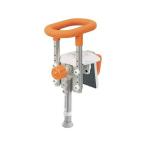 アズワン(AS ONE) 入浴グリップ ユクリア(ユニットバス専用) コンパクト130脚付S オレンジ PN-L12313D