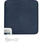 電気ミニマット | 電気マット ZEPEAL 圧センサー ミニマット 45x45cm 暖房マット 省エネマット 温度調節 フランネル 暖かい 電気暖房 サーモスタット 自動電源切