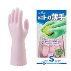 ショーワグローブ 手袋 ビニトップ薄手 130 S ピンク ：SC2723 [IWA]130 S：SC2723
