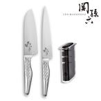 貝印 関孫六 匠創 三徳165mm&ペティ150mm&ダイヤモンドセラミックシャープナー [Original SET]【在庫有り】